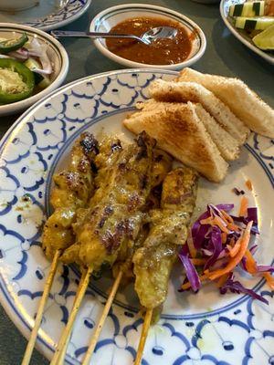 Chicken satay