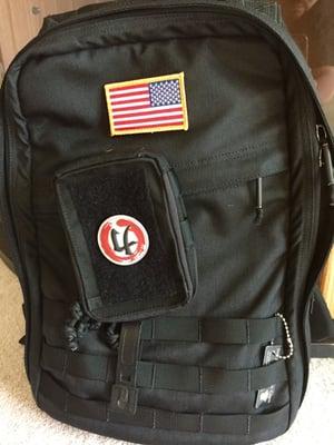 My awesome Rucksack with my American Flag, thank you Mil-Spec!