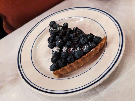 Blueberry tarte - so good