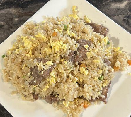 Beef fried rice