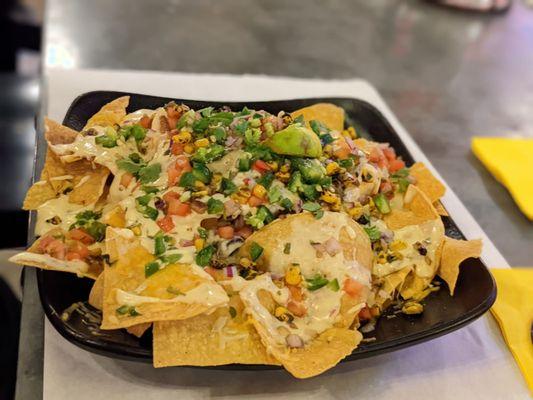 Steak nachos