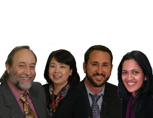 Dr. Greenberg, Dr. Ko-Kim, Dr. Cygler, and Dr. Govitrikar