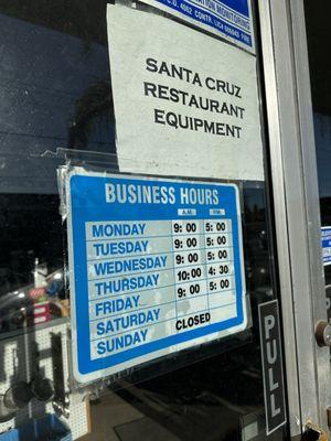 Santa Cruz Restaurant Supply