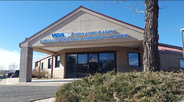 Welcome to VCA Highlands Ranch Animal Specialty & Emergency Center!