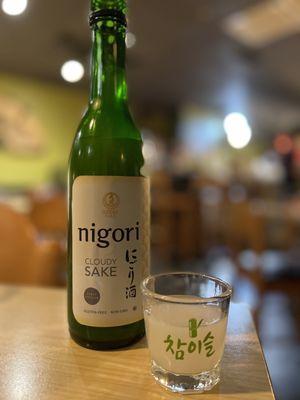 Nigori sake