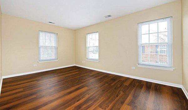 Master bedroom with large closet