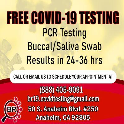 FREE COVID TESTING