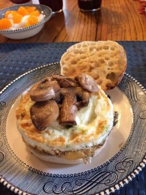 Delightful breakfast, Gordon has variety every morning. It is always fun to see what he dreams up. His French Toast is amazing!