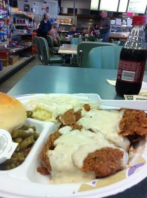 Chicken fried steak special