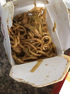 Chicken lo Mein