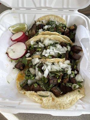 Beef taco's