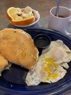 Wild Things Breakfast Platter with fruit instead of any of the meat options.