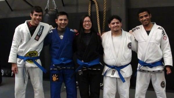 Graduating Blue Belts!!