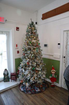 Christmas Tree Filled with Irish Ornaments