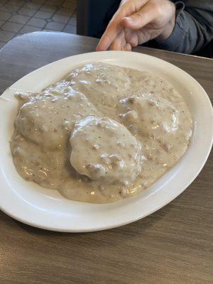 Biscuits and gravy