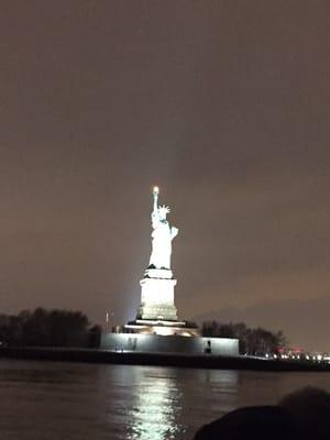 Beautiful view of the Statue of Liberty