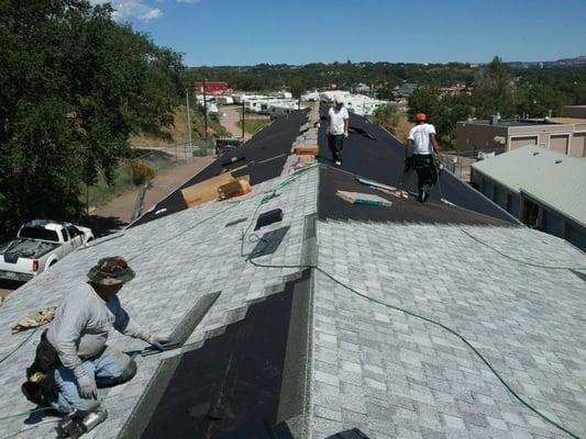 Residential reroofing