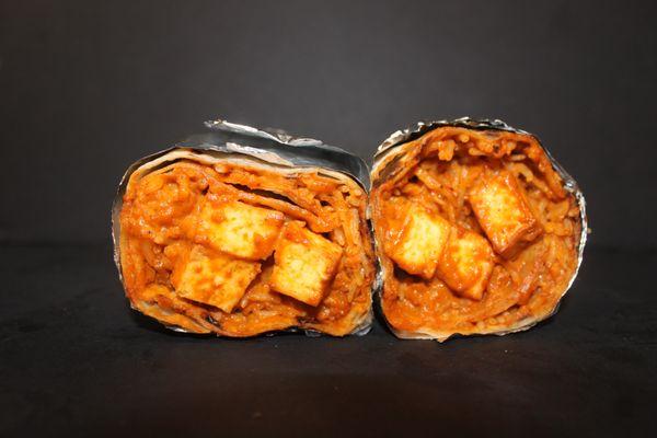 PANEER BUTTER MASALA BURRITO!!!