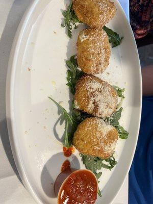 Fried mozzarella