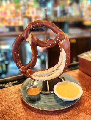 Pretzel. Beer Sauce was phenomenal!