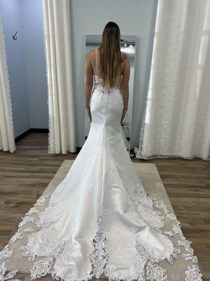 Wedding dress alteration