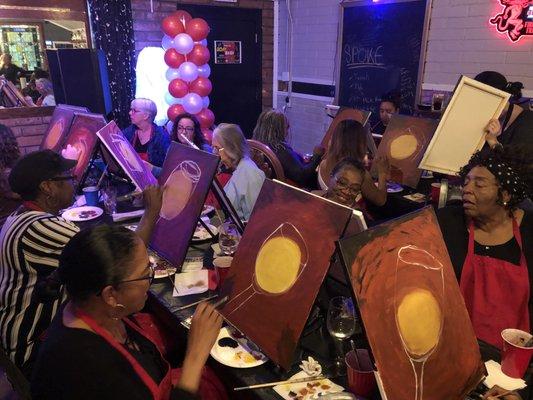 Sip & Paint Party