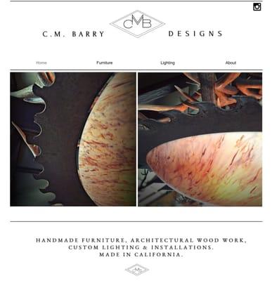 CM Barry Designs, Eureka Ca | Web design, copy, photography by Layla Ann