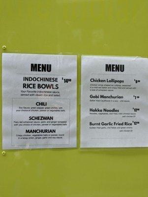 Menu 8/10/22