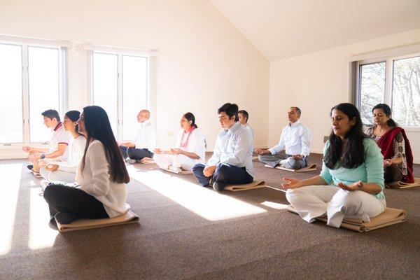 Relax and let the cares of the day slip away with a guided meditation classes.