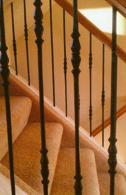 New handrail system with metal ballusters