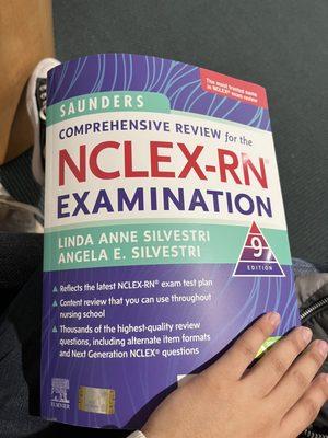 NCLEX study book