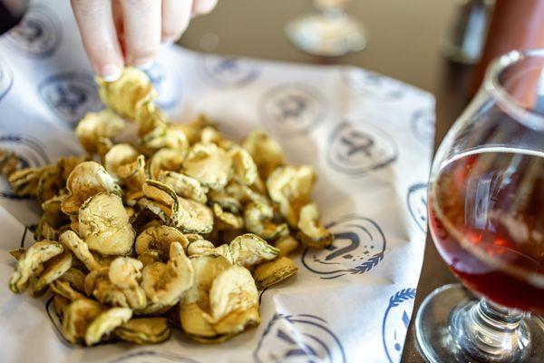 Fried Pickles aka Frickles ($8)