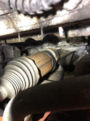 My axel was never connected to differential