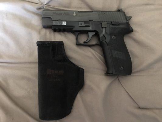 IWB holster for my MK25. Always nice going back for more.