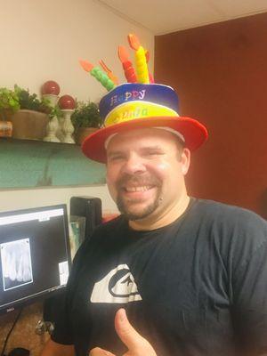 Happy birthday to our patient Robert!