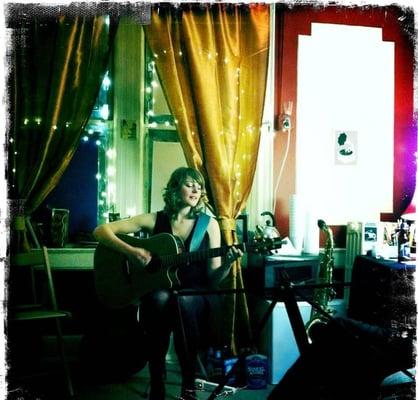 Erica Buettner Performing at 922 Kings Highway Studio