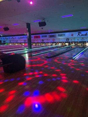 Bowling lanes