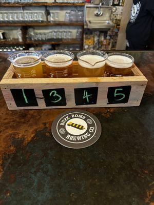 Beer flight