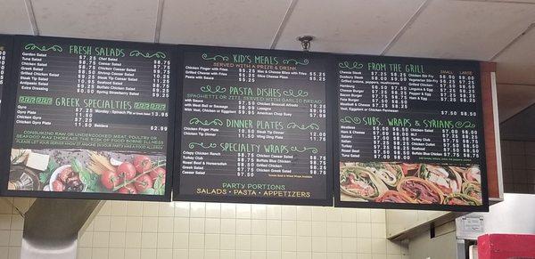 Menu board side two in case you need it or are wondering pricing. #duxburyma