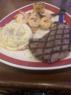 My surf and turf