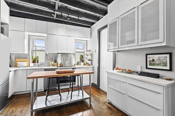 Beautifully Fully Renovated Extra Large Gowanus Studio Apartment with all new Walls, Floors, Stairs, Private Deck, Windows & HVAC.