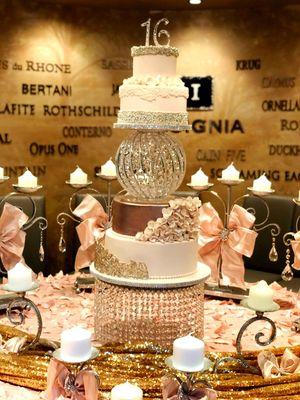 Event Planning & Custom Event Decor- Cake Holders, Cake Toppers and Candle Holders