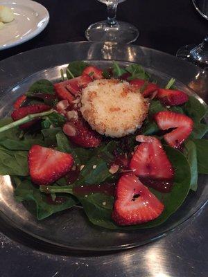 Fried goat cheese salad...incredible!