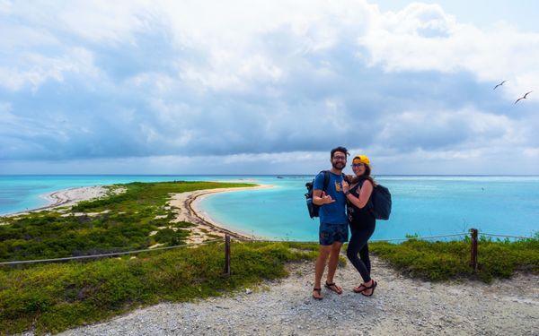 From the top of Fort Jefferson