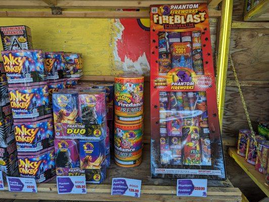 Large Fireblast assortment! Funky Monkey!