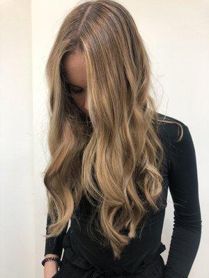 Bronze balayage by Hannah