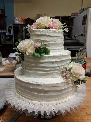 Old fashioned wedding cakes