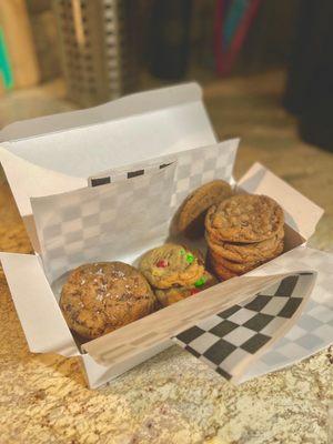 How cute is my little box of pick your own 12 cookies (Missing: cookie that I ate before photo)!