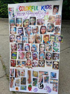 face painting