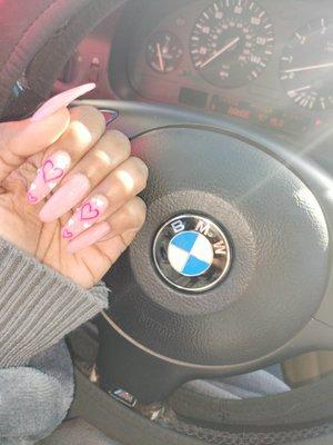 Vday nails